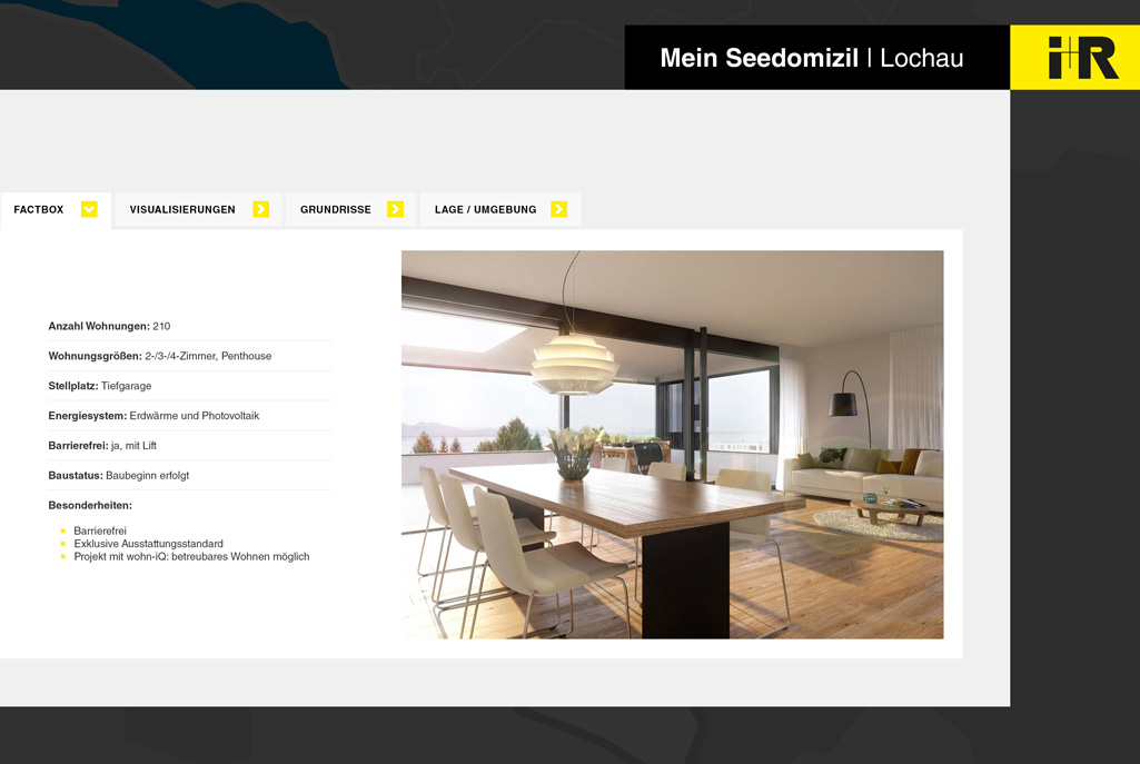 Layout des Interfaces